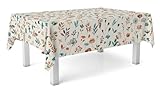 Martina Home Tischdecke, Wachstuch, Garten, Beige, 100 x 140 cm