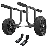 GanFindX Kt-800 Kajak, Schwarz, 8' Airless Wheel