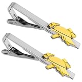 Gebiuhoo Krawattennadel modisches Design Krawattenklammern Krawatten Tie Clips...