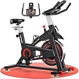 Advamsoler Heimtrainer Fahrrad, Indoor Fitnessbike mit LCD-Monitor,...