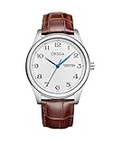 CIVO Uhren Herren Lederarmband Analog - Datum Business Armbanduhr Herren...