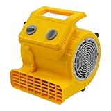 MooBeey 250W Bodengebläse Mehrflügeliges Gebläse mit 3 Geschwindigkeitsstufen,...