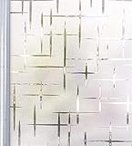 Homein Fensterfolie Blickdicht Sichtschutzfolie Statisch Haftend - Selbsthaftend...