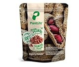 PlantLife BIO Erdnüsse mit roter Haut 1kg - Rohe, Ungeröstete und Ungesalzene...