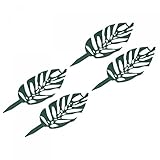 sourcing map Pflanzenhalter Monstera Form DIY Klettern Spalier für Garten Grün Paket von...