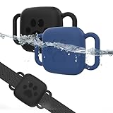 Frylaa Wasserdichte Hundehalsband-Halterung für Tile Mate 2024/Mate 2022 GPS-Tracker (2...