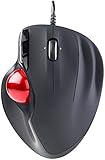 Mod-It Trackball Maus: USB-Laser-Trackball, 5 Tasten und 4-Wege-Scrollrad, 1.200...