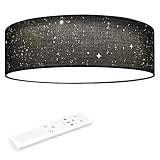 Navaris LED Deckenleuchte 40cm - Dimmbar Farbtemperaturwechsel Fernbedienung -...
