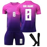 Generisch 24/25 Deutschland Trikot, Fußball Trikot,Anpassbarer Name und Nummer Kinder...