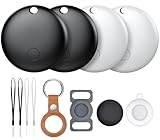 Air Tracker Tag -4 Pack,Bluetooth-Tracker Kinder kompatibel mit Apple Wo ist？|Nur für...