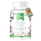 Aloe Vera Extrakt - ANTI-AGING LINE - mit 150mg Vitamin C - 120 Kapseln -...