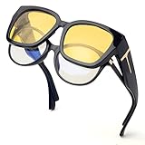 Face Shadow Polarisierte Nachtsichtbrille für Autofahrer, Nachtfahrbrille Clip...