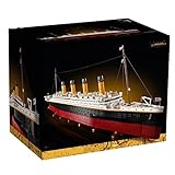 YSTAOZI 1881 Titanic Konstruktionsspielzeug,Große Kreuzfahrtschiff Modell Bausteine Set...