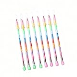 CHENINKJG 16 Stück Bunte Wachsmalstifte für Kinder - Kreative Zeichenstifte für...