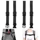 Girls'love talk 2 Stück Verstellbarer Brustgurt für Rucksack Schultasche, Verstellbarer...