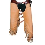 warreplica Wildleder-Western-Cowboy-Chaps für Herren/Damen, Chaps, Jagd-Schutzchaps mit...