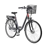 TELEFUNKEN E-Bike Elektrofahrrad Alu, mit 7-Gang Shimano Nabenschaltung, Pedelec Citybike...