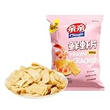 Mckona - Geschmack Garnelen-Chips 80g (2×40g) - Knusprige Meeresfrüchte-Snacks