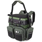 Zite Fishing [Multi Angelkoffer-Rucksack & Sitz-Kiepe in 1] Angeltasche...