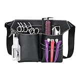 Nivofu Friseurtasche Leder, Friseurtasche Werkzeugtasche Leder, Friseur...