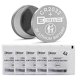 EEMB CR2032 Batterien 5 Pack 2032 Batterie 3V Lithium Knopfzellenbatterie 3 Volt 240mAh...