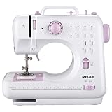 Nähmaschine mit Fußpedal für Anfänger und Kinder, Small Nähmaschine,...