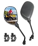 RACOONA ATV-Spiegel, Motorradspiegel, ATV-Rückspiegel, Autozubehör, 360-Grad-Kugel-Typ,...