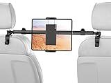 TRYONE Tablet Halterung Auto Mitte, Tablet Kopfstützenhalter - Universal...