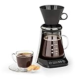 Klarstein Craft Coffee Filter-Kaffeemaschine Kaffeebereiter (Handbrühverfahren,...