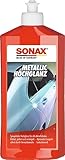 SONAX MetallicHochglanz (500 ml) spezielle Politur für alle Metalliclacke |...
