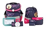 SCHOOL-MOOD - Schulranzen Set Hund, 7-teilig - Timeless Air+ - ergonomischer...