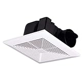 Ventilator, Decken- und Wandventilator, weißes Kunststoffgitter, 10-Zoll-Deckenrohrdecke