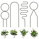 Blumenstütze Topfpflanzen Rankgitter,Pflanzgitter Spalier,Garten...