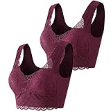 Generisch Push Up BH Damen Ohne Bügel Sport BH Yoga BH Atmungsaktiv Leicht Dessous...