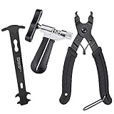 Oumers Fahrrad Link Zange+Fahrrad Ketten Werkzeug+Ketten Prüfer Fahrrad Reparatur...