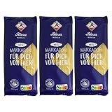 3er Pack Riesa Eiernudeln Makkaroni (3 x 500 g)