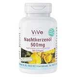 Nachtkerzenöl - 60 Softgels - Omega-6-Fettsäuren Gamma-Linolensäure und...