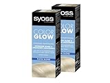 Syoss Color Glow Pflegende Haartönung Platin Blond (2x 100 ml), semi-permanente...