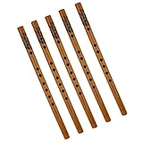 Chinesische Bambusflöte, Xiao, Holzblasinstrument, traditionelles vertikales Flöten-Set,...