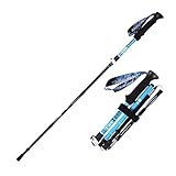 XQM TrekkingstöCke/7075 Aluminium WanderstöCke/3-Teilig Faltbar Wandern Oder Walking...