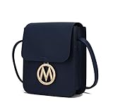 MKF Kleine Umhängetasche für Damen, Kartenfächer, PU-Leder, Handytasche, modische...