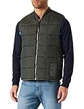 G-STAR RAW, Herren Meefic Square Quilted Weste, Grün (Shadow Olive C980-B230), L