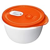 Rotho Micro Clever Mikrowellendose 1.6l mit Deckel und Ventil, Kunststoff (PP) BPA-frei,...