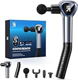 Massagepistole mit Verlängerungs Griff, RENPHO Reach Mini Massage Gun Massagegerät,...