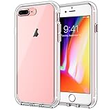 JETech Hülle für iPhone 8 Plus und iPhone 7 Plus, Nie Vergilbung Handyhülle Stoßfest,...