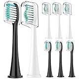 Rebeool 8 Stück Ersatzbürsten Kompatibel mit Philips Sonicare, Zahnbürstenaufsatz für...
