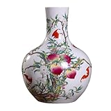 Tischdekoration Vase Pastell Neun Pfirsich Himmlische Kugel Vase Keramik Vase Wohnzimmer...