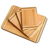 KESPER | Schneidebretter 4er Set, Material: Bambus, Maße: B: 38 x H: 28,5 x T:...