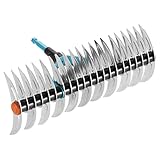 Gardena combisystem-Schneidrechen: Rechen zur Beseitigung von Moos und Rasenfilz, 35 cm...