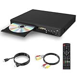 Neu DVD Blu-ray Player für TV, HD Blu-ray Disc Player 1080P-DVD-Player mit...